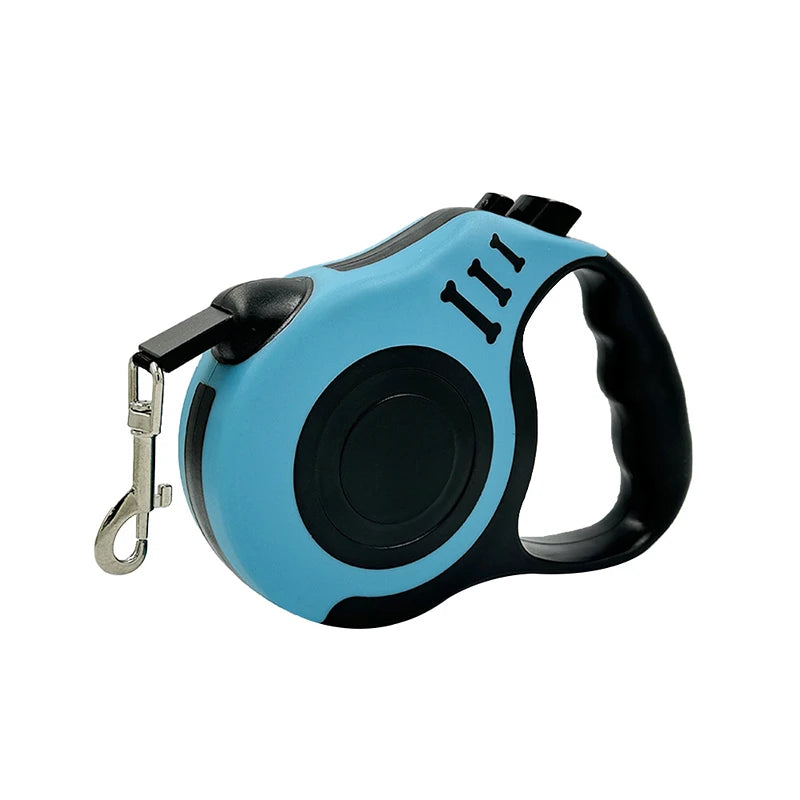 3 /5 M Dog Leash for Small Dogs Cat Automatic Retractable Durable Nylon Lead Puppy Outdoor Travel Walking Hiking Traction Rope