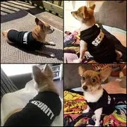 Security Clothing for Dogs Summer Pet Clothes Vest for Small Dogs Chihuahua Yorkshire Puppy Cats Low Price Pets T-shirt Costume