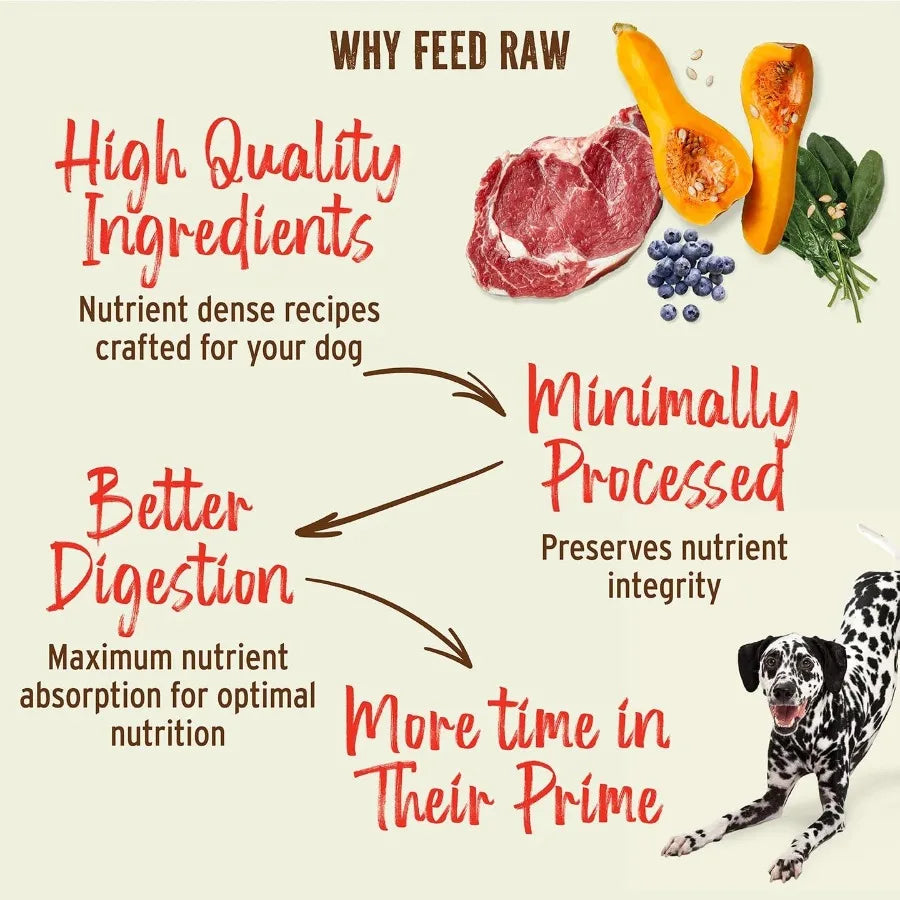 Primal Freeze Dried Raw Dog Food Nuggets Duck Complete and Balanced Meal Also Use as Topper or Treat Premium Healthy Grain Free