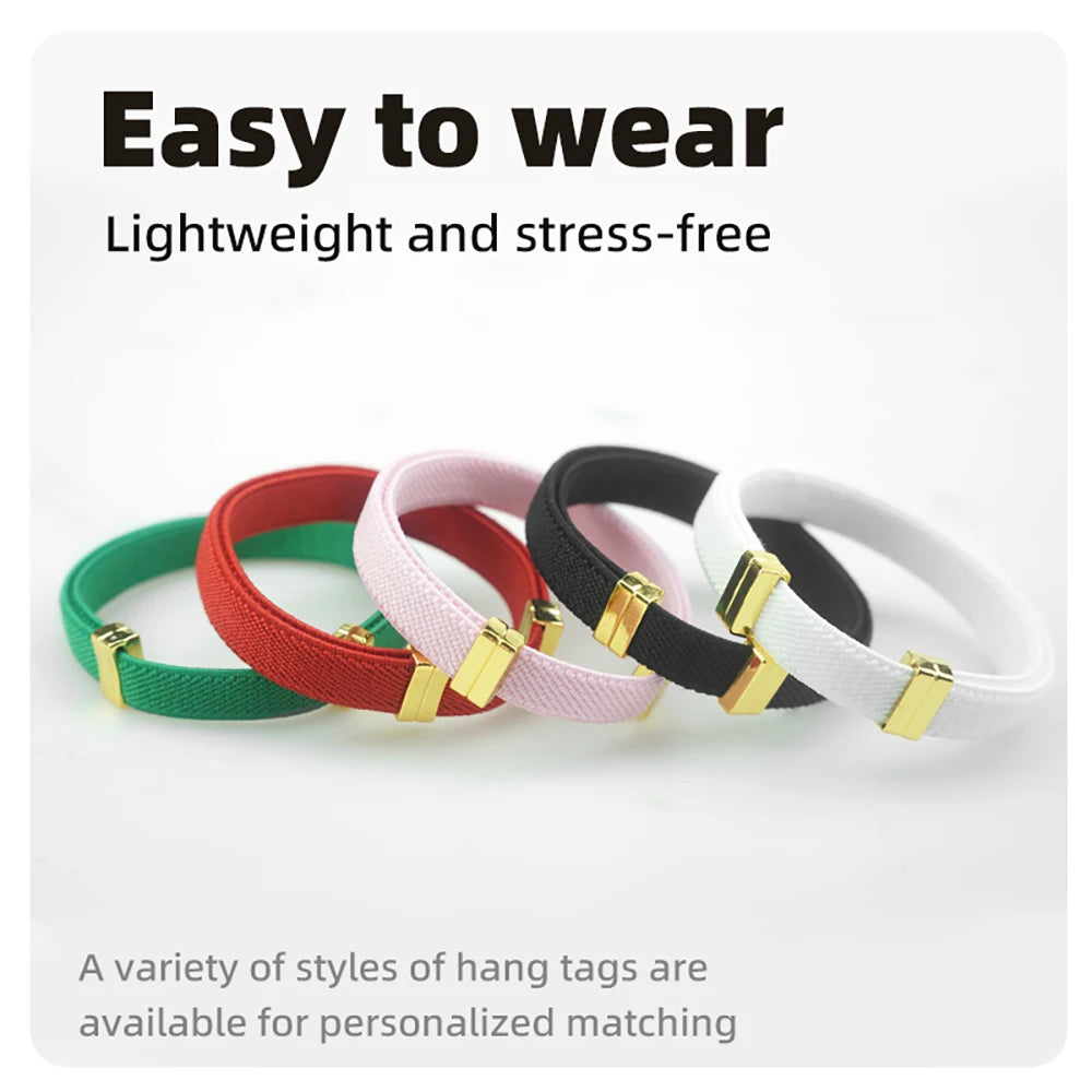 Cute Breakaway Cat Collar Elastic GPS Tracker Kitten Collar with Air Tag Holder Case Adjustable 5-12in Pets Collars for Cats
