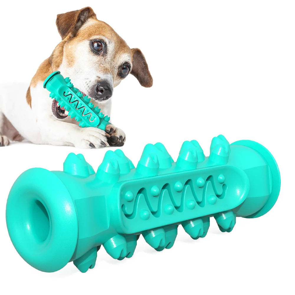 Dog Molar Toothbrush Toys Chew Cleaning Teeth Elasticity Soft Puppy Dental Care Extra-tough Pet Cleaning Toy Supplies Dog toys Happy Tails Pet Shop Store