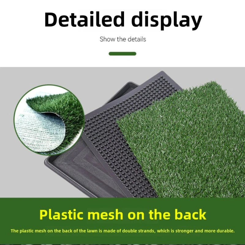 Pet Lawn Toilet Mat Waterproof Indoor Toilet Can Replace Urine Waterproof Washable Dog Pee Pad Pet Clean Products Accessories