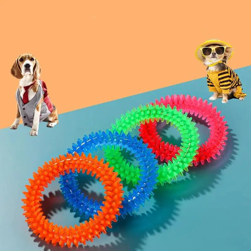 Molar bite dog toy toys Puppy chew toys Biting dog toy Teeth teeth bite dog toy  Transparent pet chew toy Dog dental chews Happy Tails Pet Shop Store