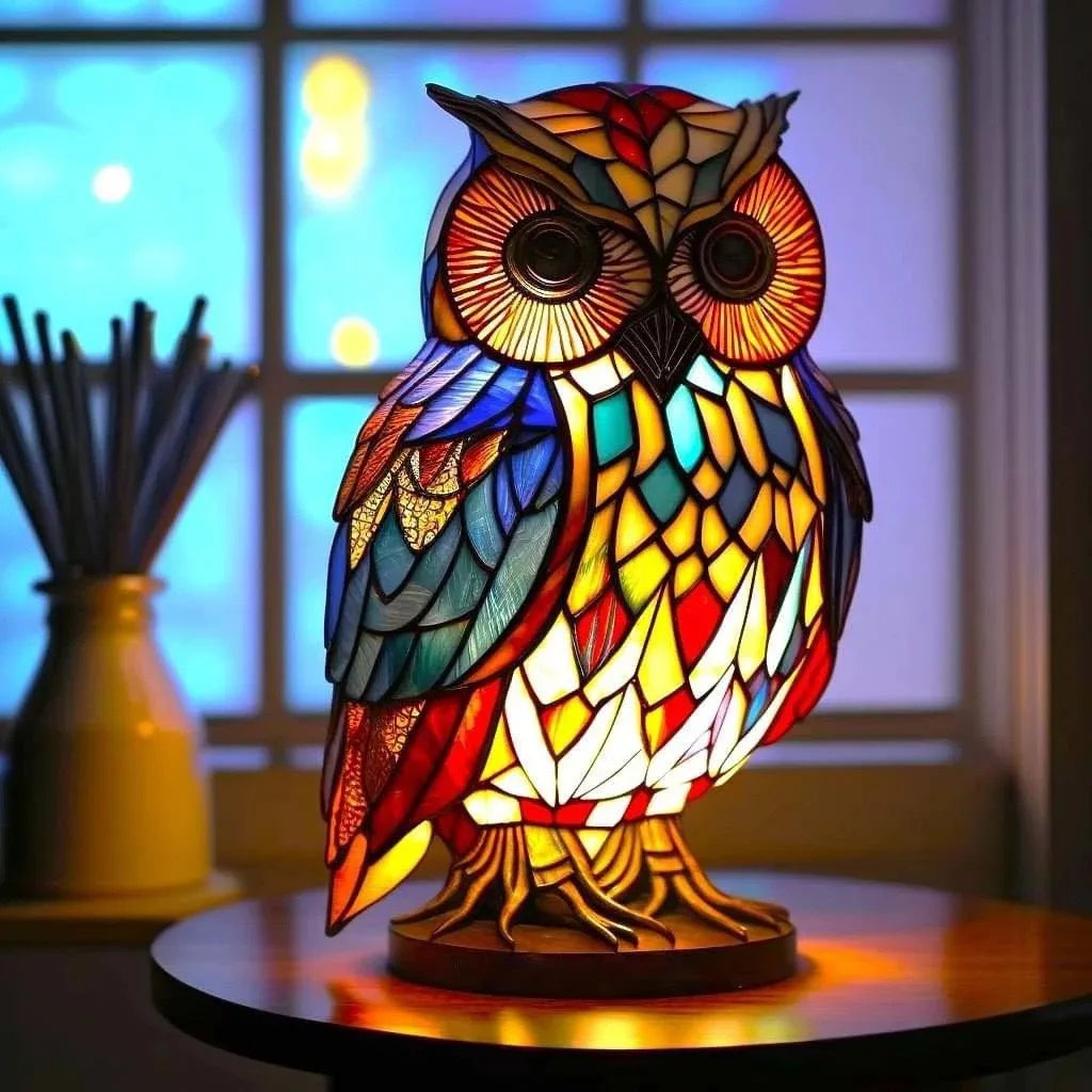 New Dog Series Resin Figurines LED Night Light Artistic Animal Statues Creative Home Decoration Exquisite Tabletop Ornaments Happy Tails Pet Shop