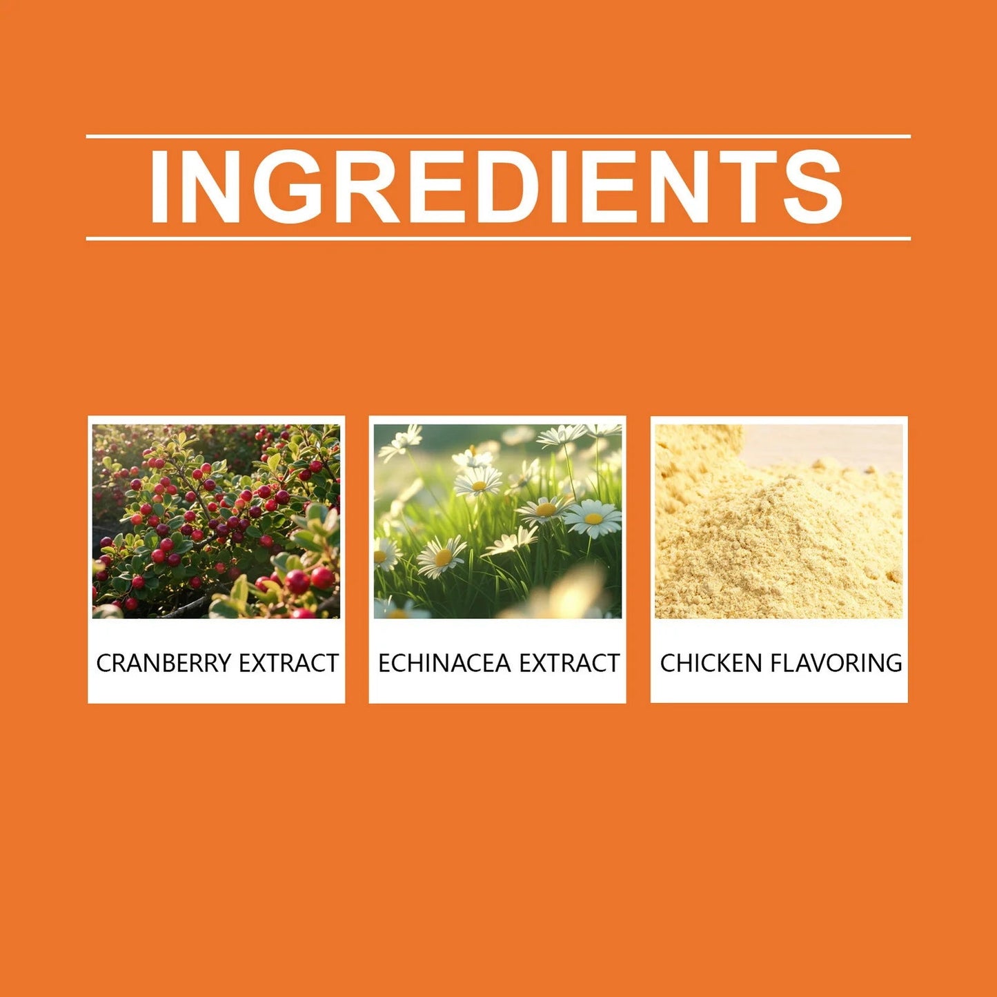 60ml Chicken Flavor Herbal-Drops Natural Care Solution Drops Comfort Support Daily Health Wellness Suitable For Dogs Pets Happy Tails Pet Shop Store
