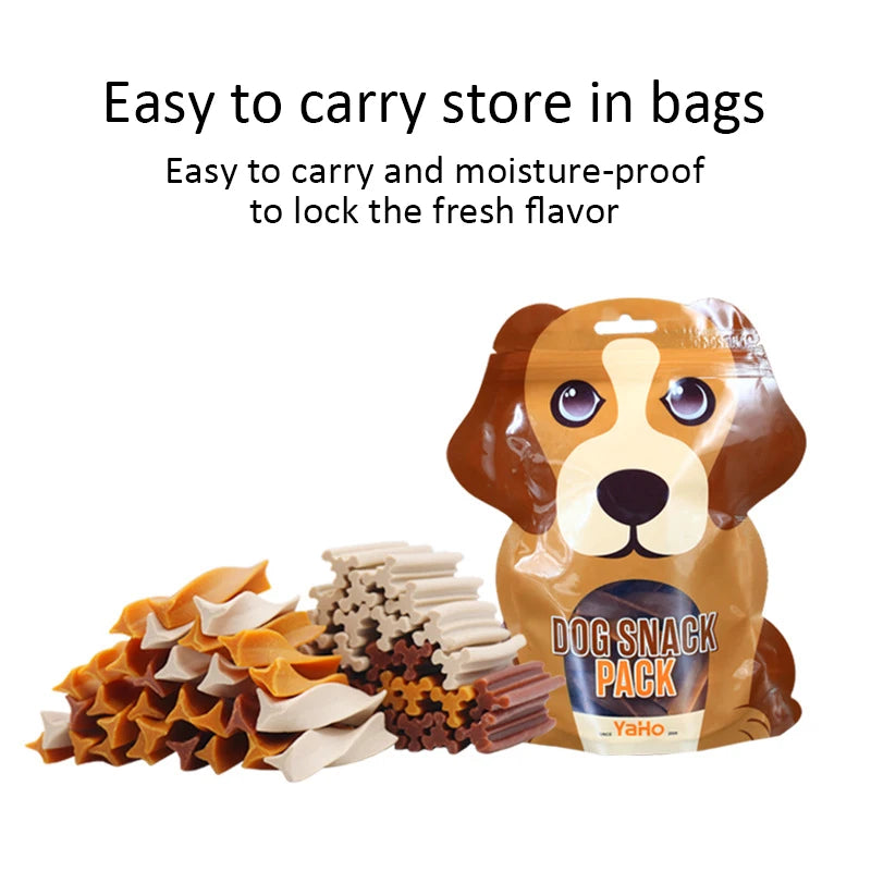 Bâtonnets de dentition pour chiens 120 g, saveurs assorties, pour le nettoyage des dents et une haleine fraîche. Idéal pour chiens adultes et chiots, pour l'éducation et comme récompense. Friandise pour animaux de compagnie. 