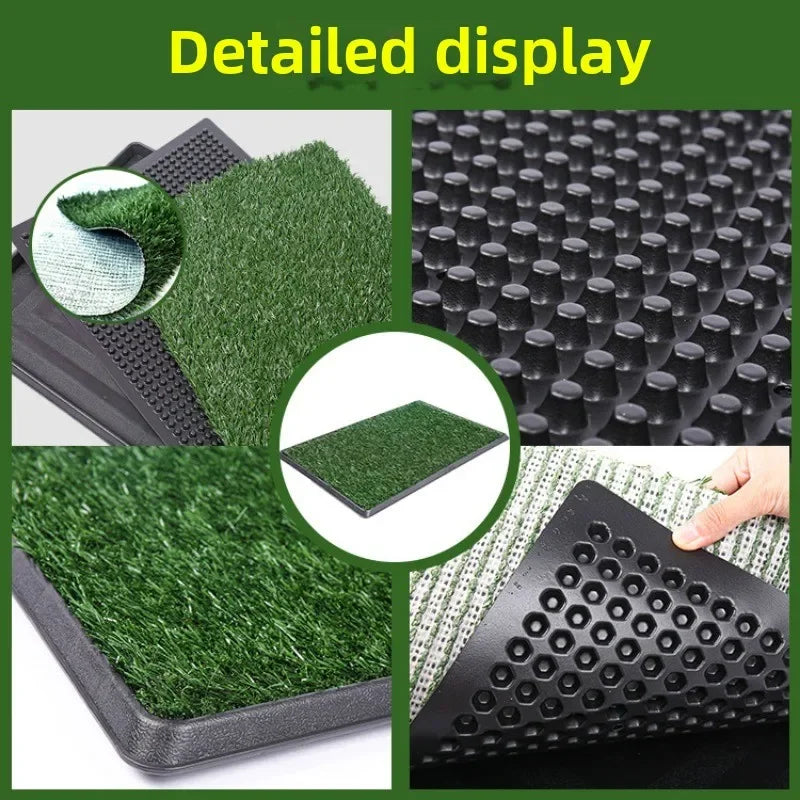 Pet Lawn Toilet Mat Waterproof Indoor Toilet Can Replace Urine Waterproof Washable Dog Pee Pad Pet Clean Products Accessories