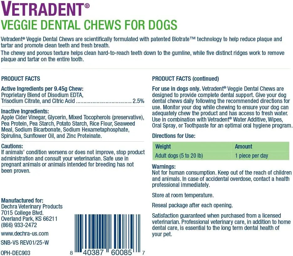 Petiscos Dentais Vegetarianos para Cães Pequenos, Petiscos Naturais para Limpeza dos Dentes