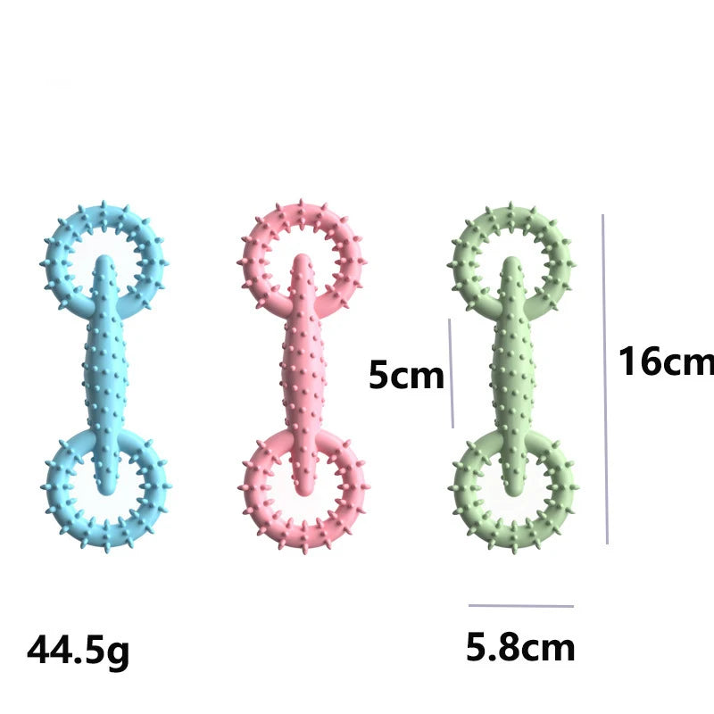 Pet Chew Toy Dog Toothbrush Stick - Dental Chew for Small Medium Large Dogs Tartar Control Dog Teething Toy Cat Puppy Chew Toy Happy Tails Pet Shop Store