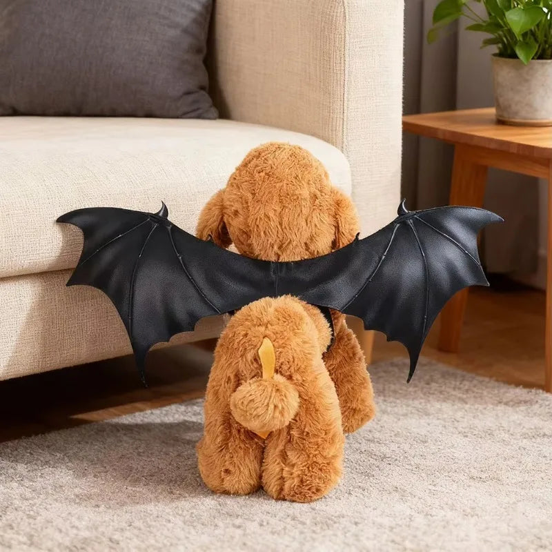 Funny Winged Pet Bat Wings Costume Halloween Cosplay Dress Up Supplies Party Decoration Accessories for Cats and Dogs Happy Tails Pet Shop