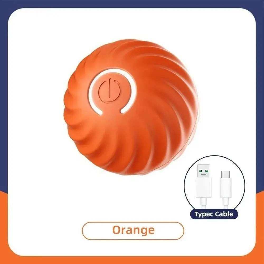 Smart Dog Toy Ball Electronic Interactive Pet Toy Moving Ball USB Automatic Moving Jumping Bouncing Happy Tails Pet Shop Store
