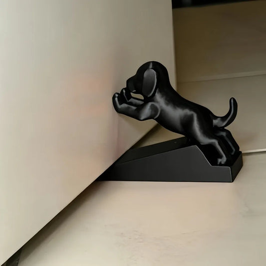 New Dog Shape Door Stopper Wedge Non-Slip Anti-Collision Puppy Door Top Cartoon Noise-Reducing Door Stop Wedge Home Decor