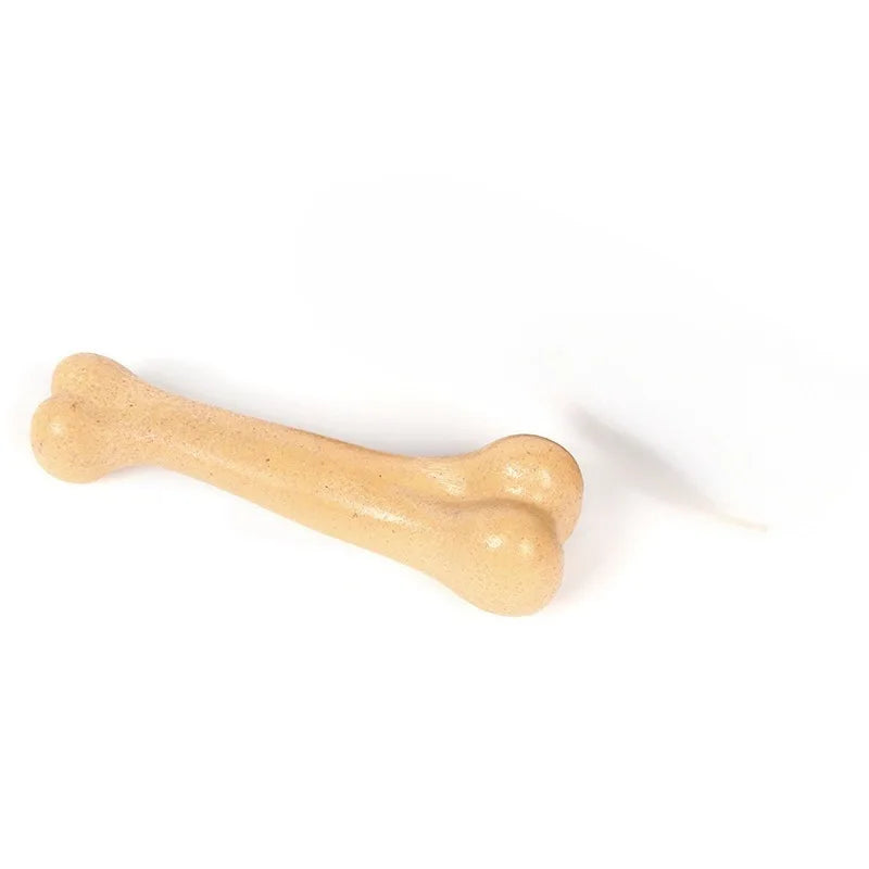 Dog Bone Chew Toy Durable Teeth Cleaning Toy, Interactive Play Training Pet Toy for Dogs Puppies Dental Health & Teeth Care Happy Tails Pet Shop Store