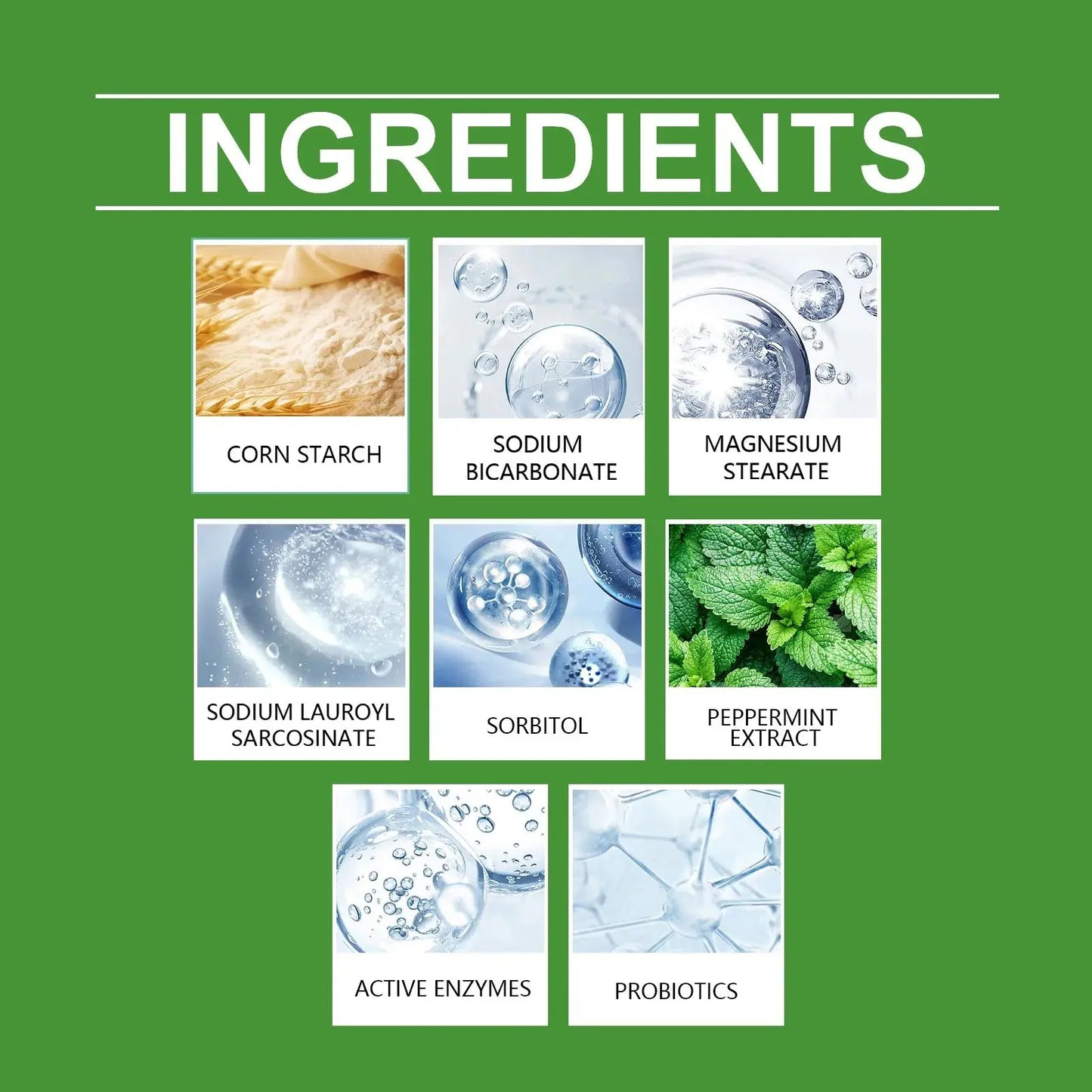 Pet Teeth Cleaning Powder Reduces Tartar and Calculus Protect Dog Oral Gum Health Freshen Breath Teeth Cleaning Product Happy Tails Pet Shop Store