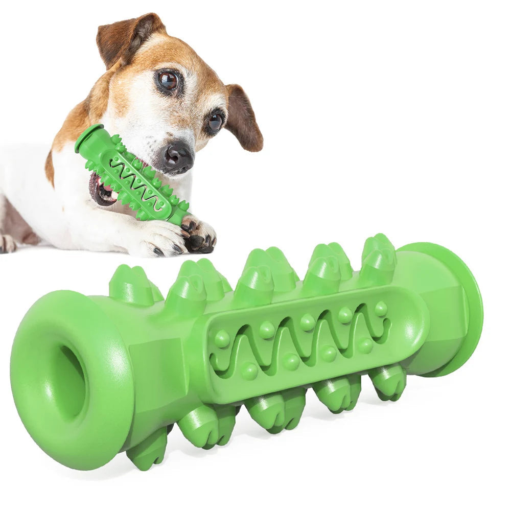 Dog Molar Toothbrush Toys Chew Cleaning Teeth Elasticity Soft Puppy Dental Care Extra-tough Pet Cleaning Toy Supplies Dog toys Happy Tails Pet Shop Store