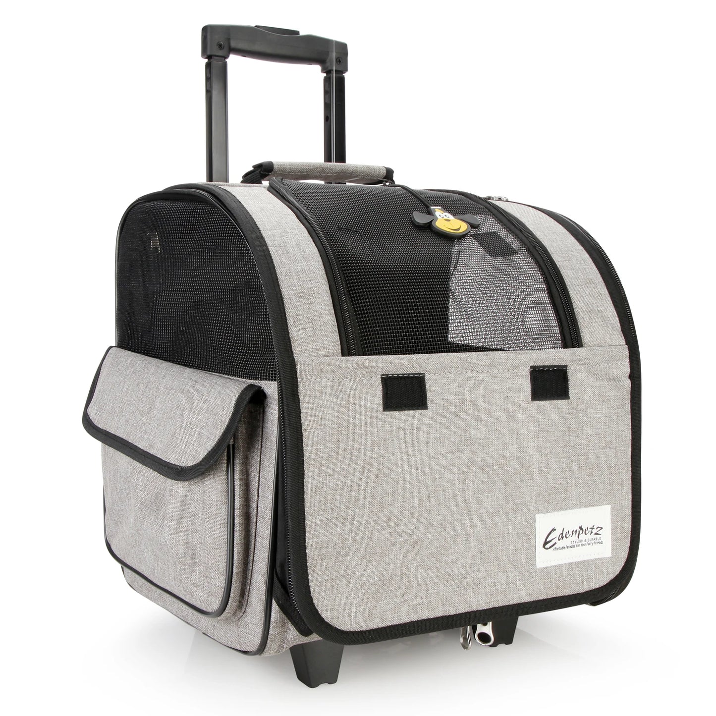Large Pet Trolley Stroller Foldable Multifunctional Transport Airline Approved Dog Cat Carrier Backpack On Wheels