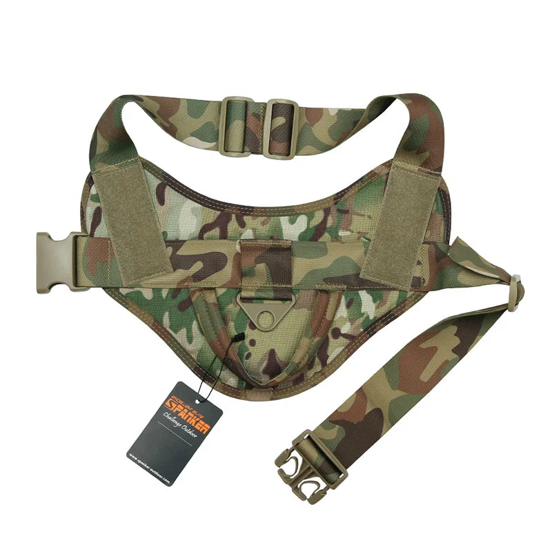 Tactical Dog Harness with Handle Hiking Training Vest Dogs Accessories for Medium Large Dogs Safety Comfortable Harness