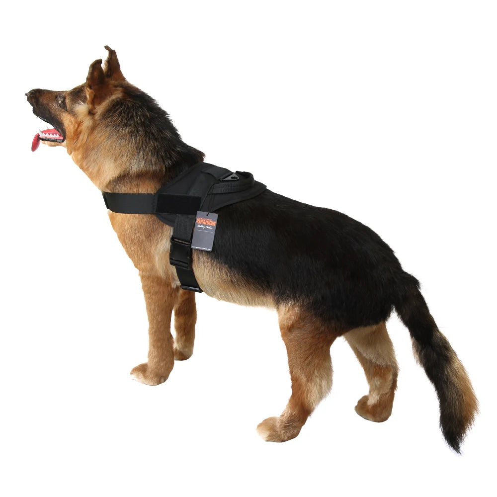 Tactical Dog Harness with Handle Hiking Training Vest Dogs Accessories for Medium Large Dogs Safety Comfortable Harness