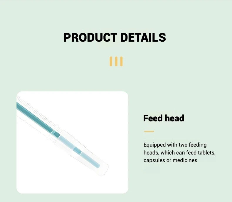 Pet Medicine Feeder for Cats and Dogs Push-type Medicine Feeding Stick Pills Artifact Deworming Needle Syringe