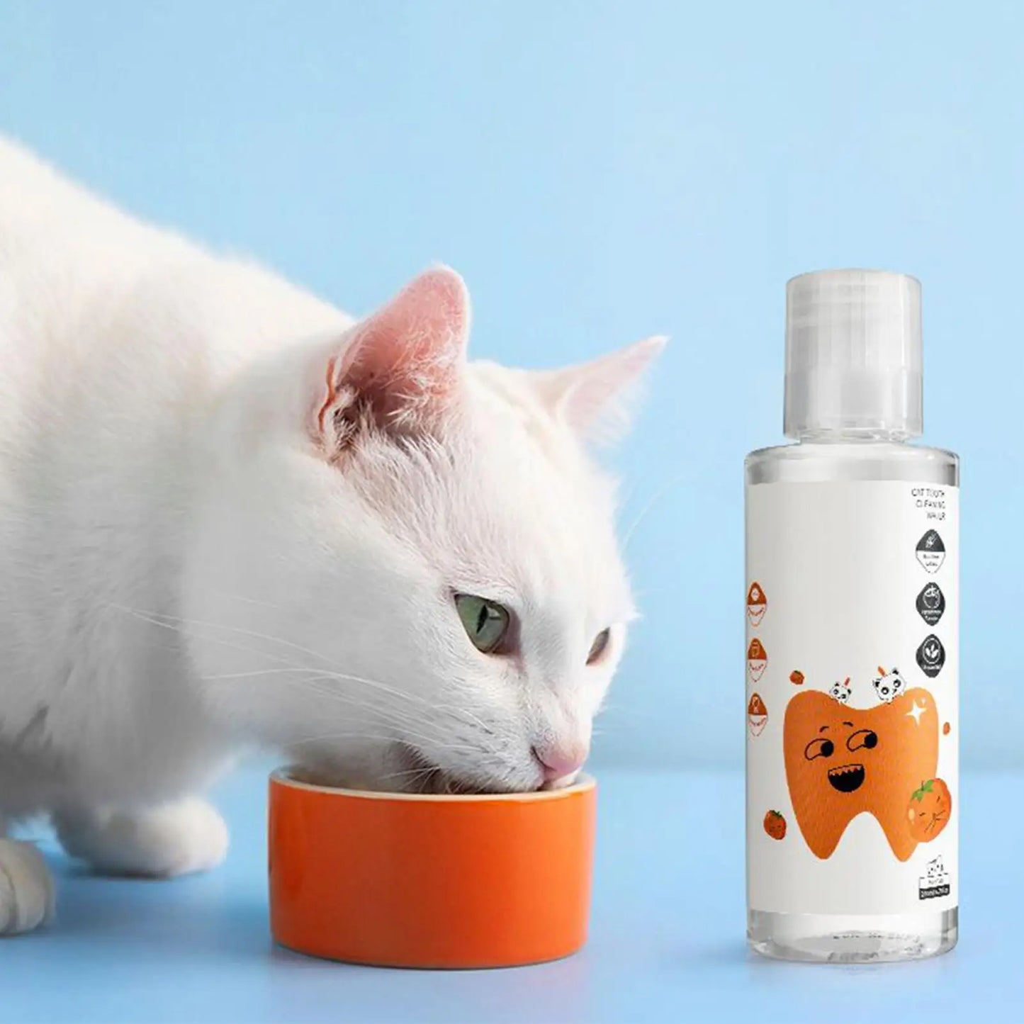 200ml Dog Dental Water Additive Teeth Care Solution Plaque Tartar Remover for Dog Cat Teeth Cleaning Care Natural Breath Remover