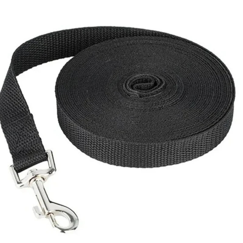 1.5 1.8 3 6 10 15 20 30 50M Solid Dog Leash For Large Dogs Pet Puppy Walking Training Lead Rope Big Dog Nylon Rope Long Leashes