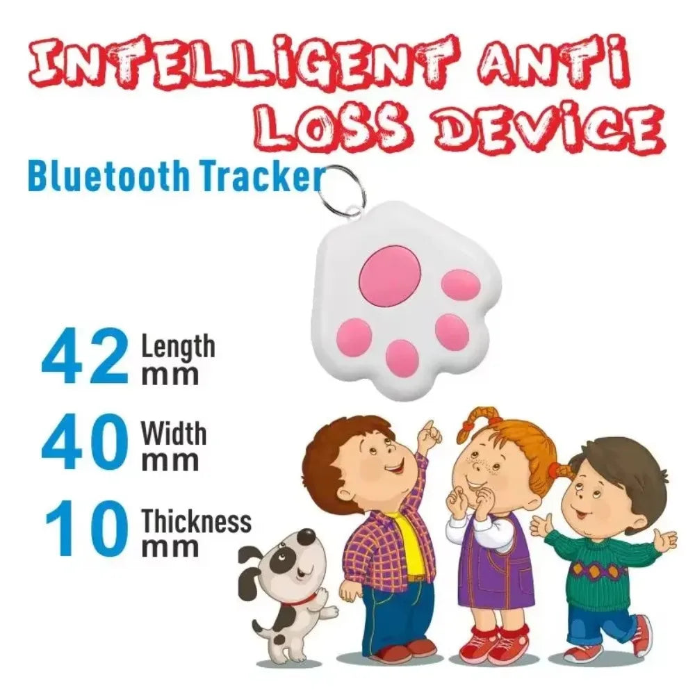 Dog Paw Mini GPS Tracker Cat Dogs Children Elderly Anti Lost Device Intelligent Tracking Locator Pet Collar Accessories Supplies