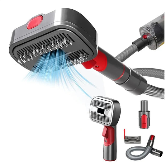 AB52 Pet Dog Grooming Kit for Vacuum V7 V8 V10 V11 V12 V15,Dog Grooming Brush Attachment,Dog Hair Groomer Tools