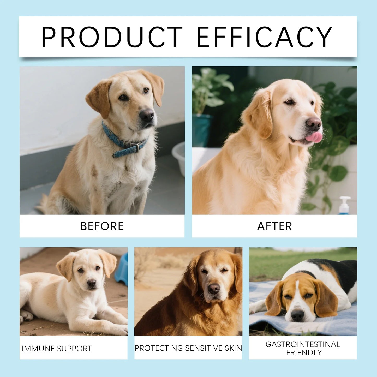 200g Dog Body Care Soft Granules-Protect Pet Health Aid Digestion Enhance Nutrient Absorption Balance Gut Flora Pet Comfort Care