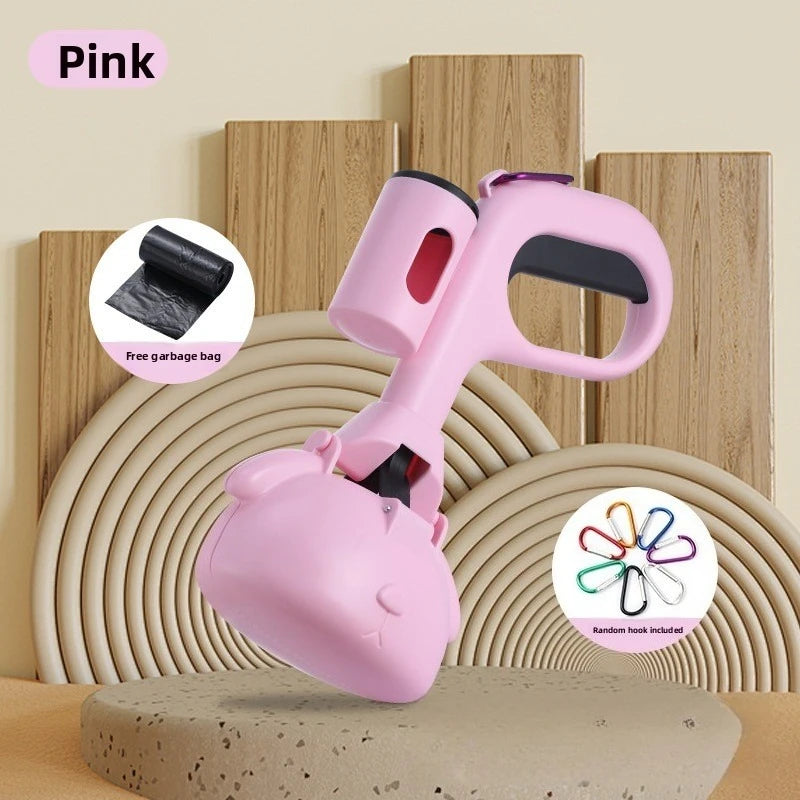 Portable Pet Poop Picker Dog Pooper Scooper Outdoor Walking Poop Shovel Waste Pick Picker Scoop Collect Puppy Cleaning Supplies