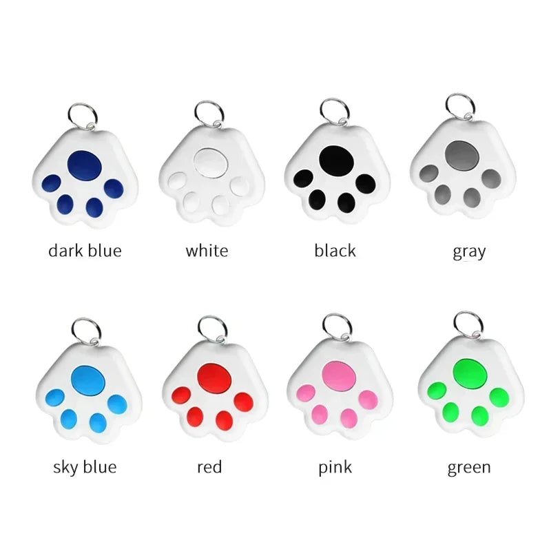 Dog Paw Mini GPS Tracker Cat Dogs Children Elderly Anti Lost Device Intelligent Tracking Locator Pet Collar Accessories Supplies
