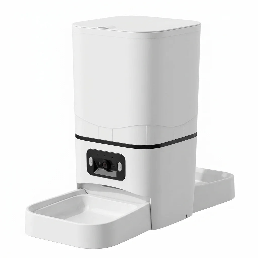 6L Large capacity Cat Smart Pet Feeder Wi-Fi & Camera Controlled Feeder 2 million pixel Automatic Dog & Cat Food Dispenser