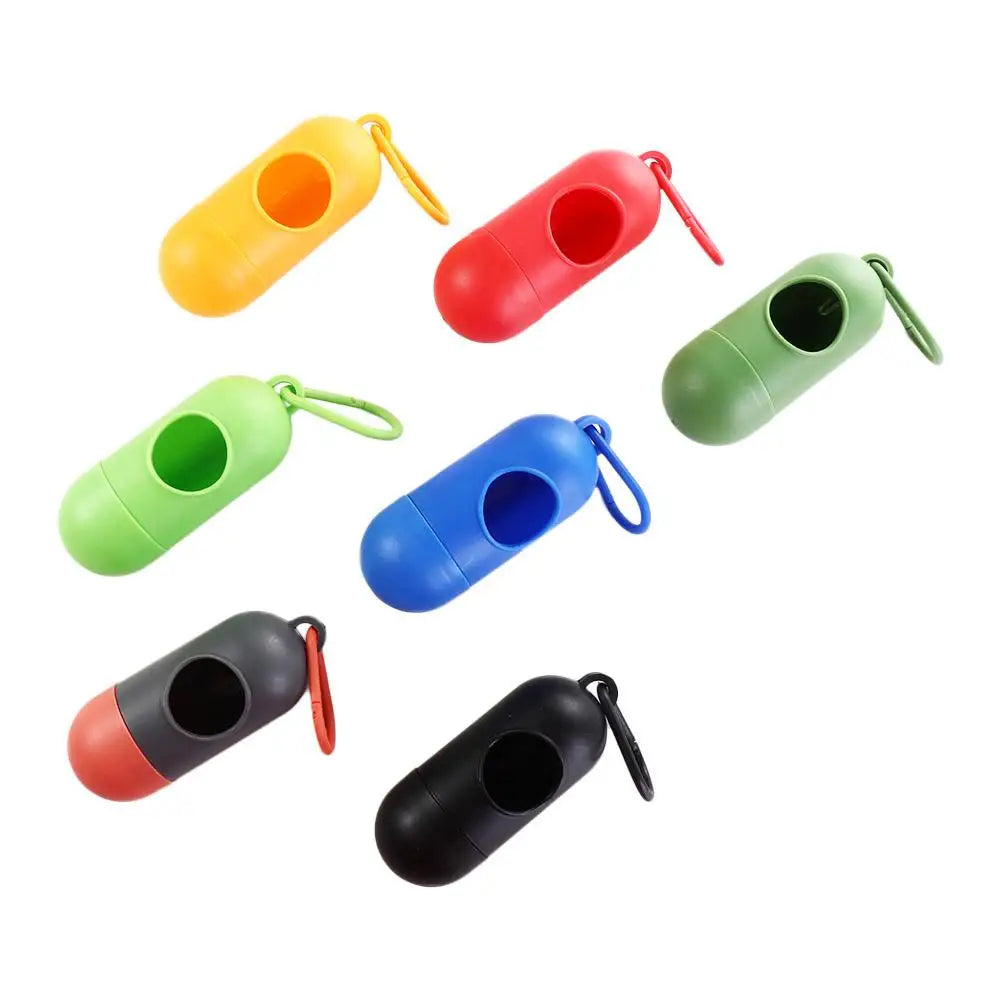 Puppy for Walking Travel Cat Litter Bag Trash Sack Case Carrier Dog Poop Bags Dispenser Pet Waste Bag Holder Garbage Storag Box