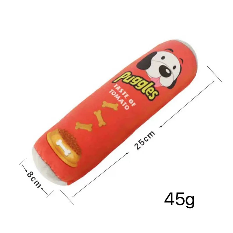Durable Eco-friendly Squeaky Interactive Dog Chew Toys Beer Shaped Stylish Dog Plush Toys Wine Bottle Shaped Funny Dog Toys