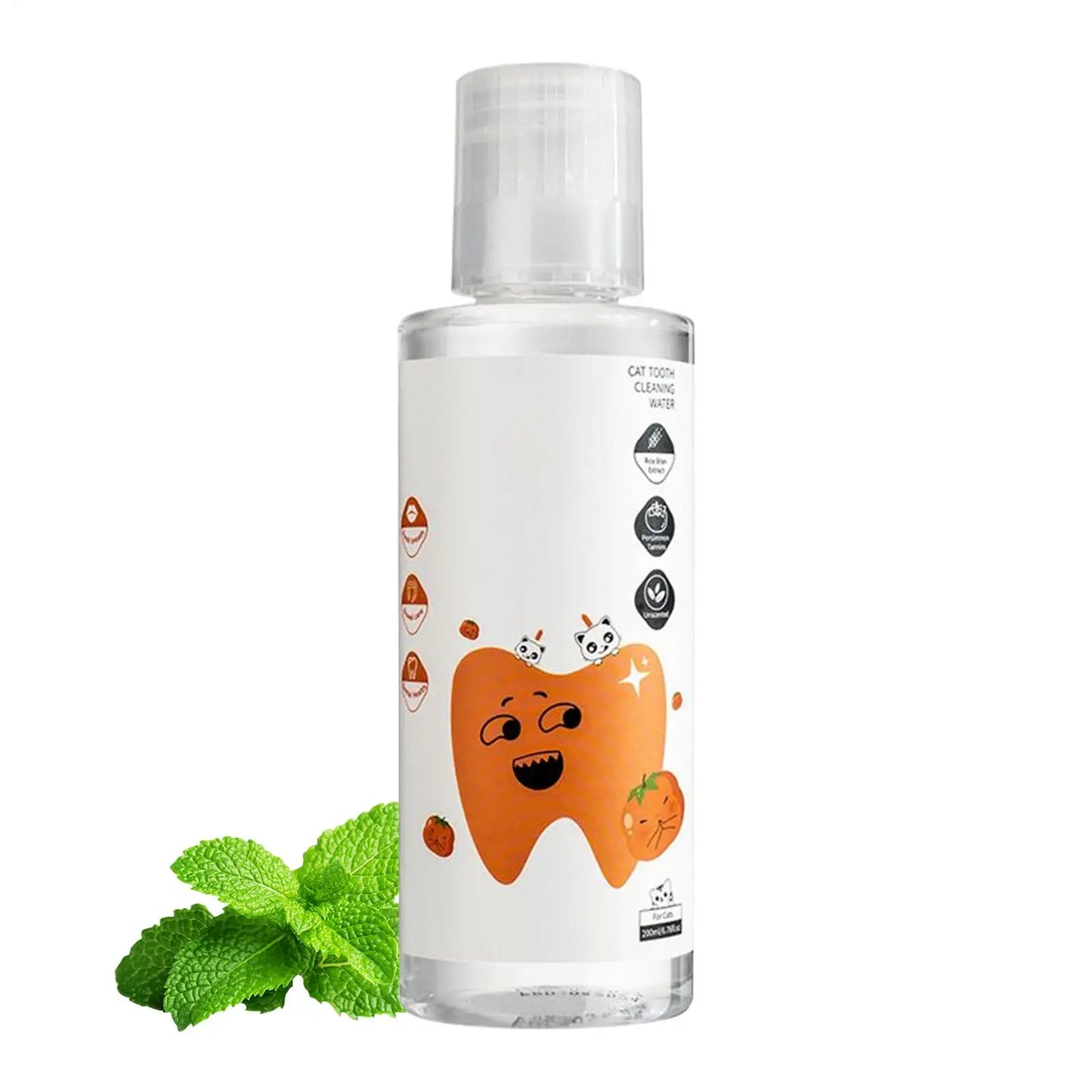 200ml Dog Dental Water Additive Teeth Care Solution Plaque Tartar Remover for Dog Cat Teeth Cleaning Care Natural Breath Remover