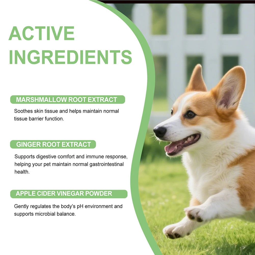 Dog Anxiety Relief Herbal Drops Natural Pet Calming Supplement Digestive Support Gentle Effective Strong Immunity Antibiotics