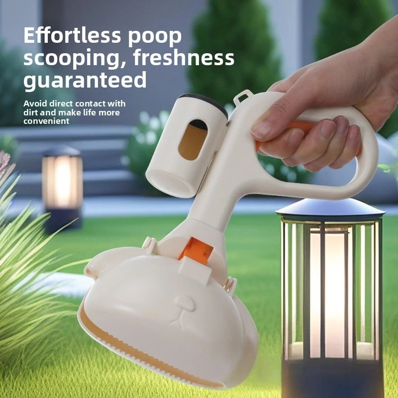 Portable Pet Poop Picker Dog Pooper Scooper Outdoor Walking Poop Shovel Waste Pick Picker Scoop Collect Puppy Cleaning Supplies