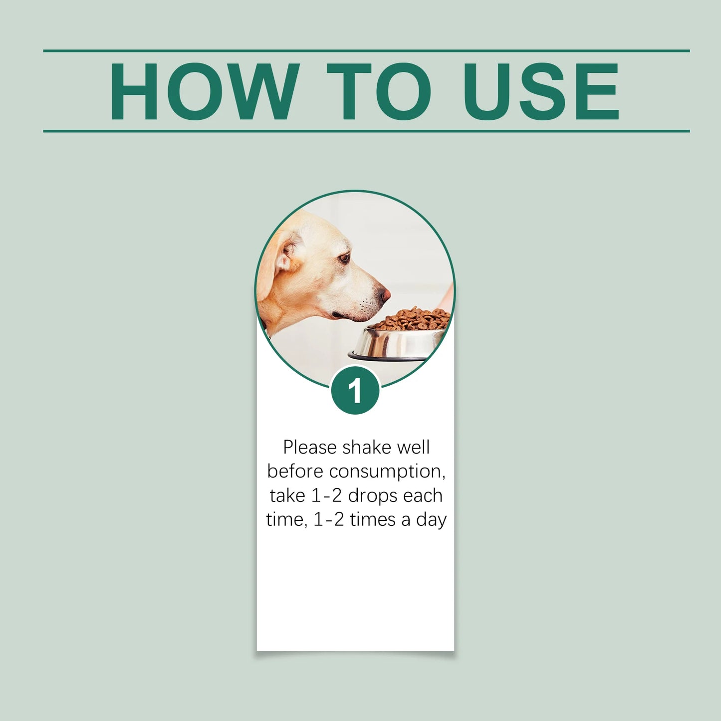 Pet Anxiety-Relief Dietary Supplement Easy to Feed Effectively Relieves Discomfort in Cats Dogs Easily Absorbed Soothing Drops