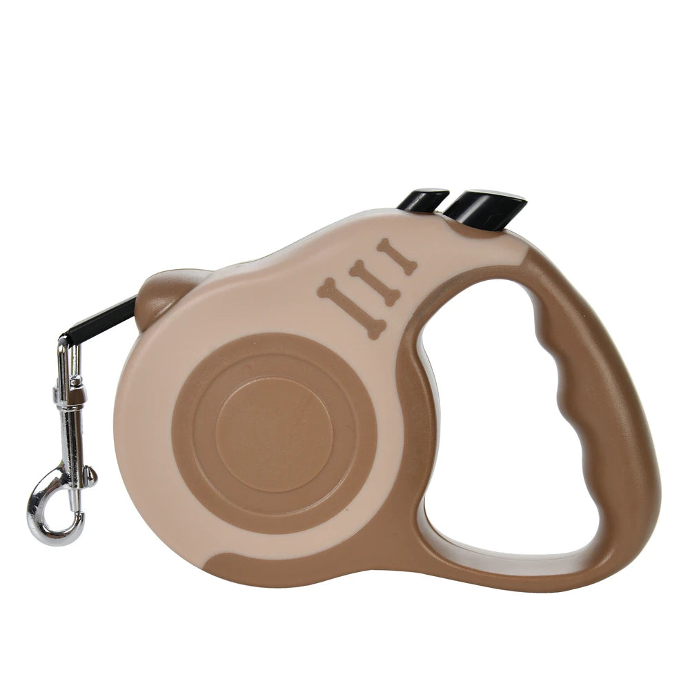 Dog Leash for Small Dogs Cat Automatic Retractable Durable Nylon Lead Puppy Outdoor Travel Walking Hiking Traction Rope 3m 5m