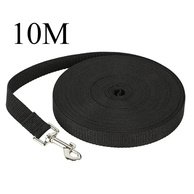 1.5 1.8 3 6 10 15 20 30 50M Solid Dog Leash For Large Dogs Pet Puppy Walking Training Lead Rope Big Dog Nylon Rope Long Leashes