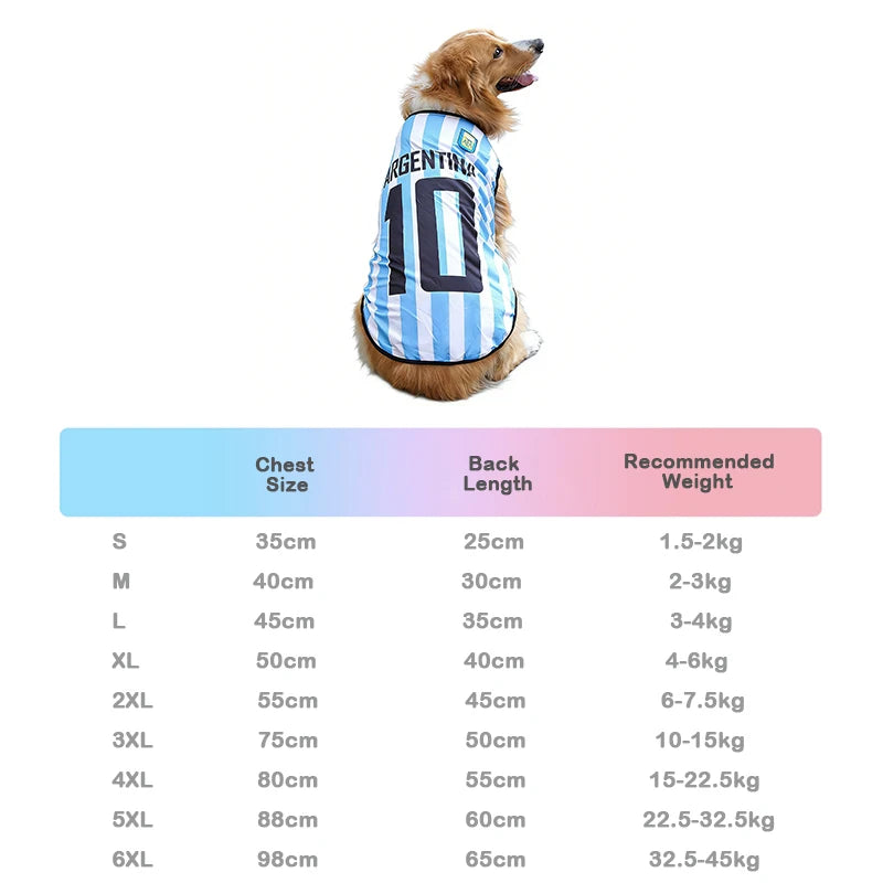 2026 Soccer Cat Dog Football Breathable Mesh Jersey Dog Jersey Thin Cool Summer Pet Clothes T Shirt Puppy Soft Quick Dry Vest