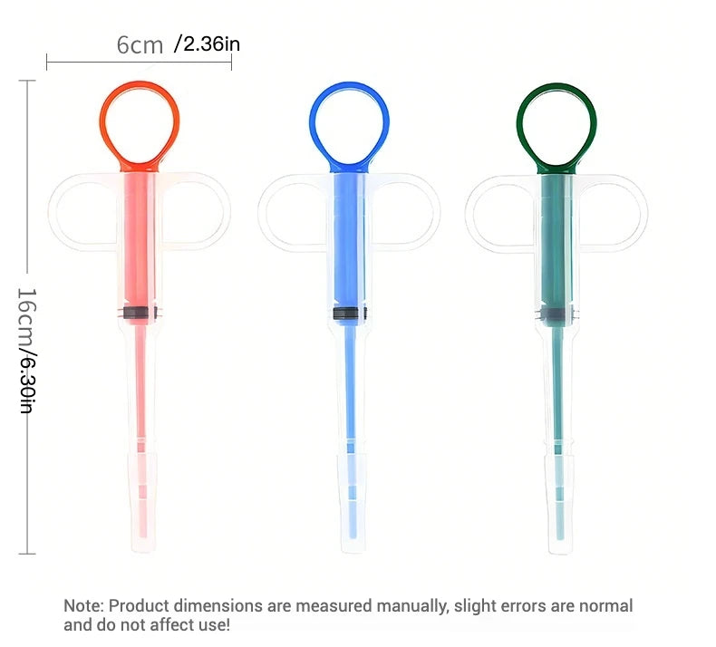 Pet Medicine Feeder for Cats and Dogs Push-type Medicine Feeding Stick Pills Artifact Deworming Needle Syringe