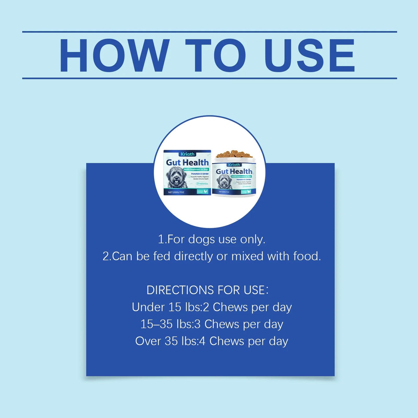 200g Dog Body Care Soft Granules-Protect Pet Health Aid Digestion Enhance Nutrient Absorption Balance Gut Flora Pet Comfort Care