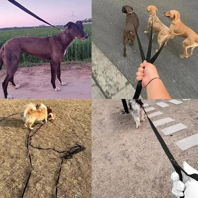 1.5 1.8 3 6 10 15 20 30 50M Solid Dog Leash For Large Dogs Pet Puppy Walking Training Lead Rope Big Dog Nylon Rope Long Leashes