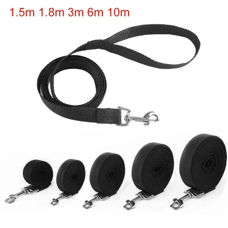 1.5 1.8 3 6 10 15 20 30 50M Solid Dog Leash For Large Dogs Pet Puppy Walking Training Lead Rope Big Dog Nylon Rope Long Leashes