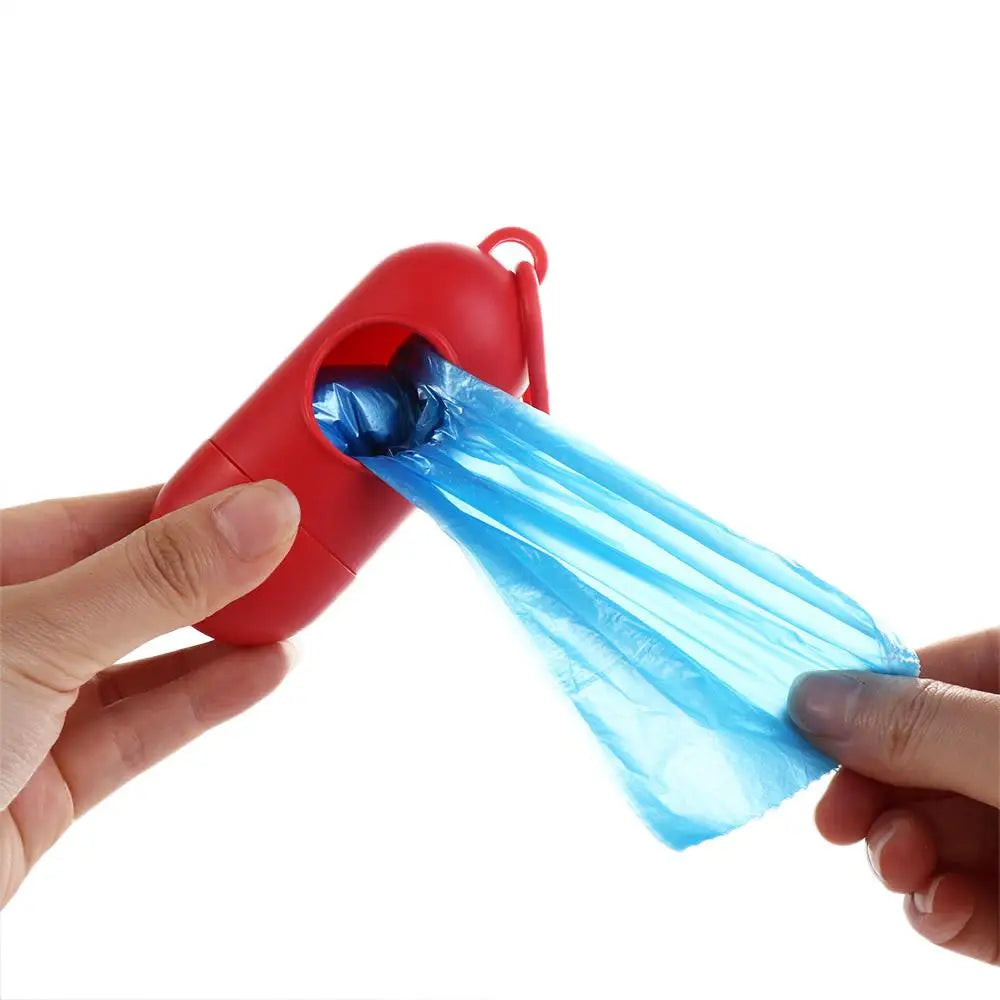 Puppy for Walking Travel Cat Litter Bag Trash Sack Case Carrier Dog Poop Bags Dispenser Pet Waste Bag Holder Garbage Storag Box