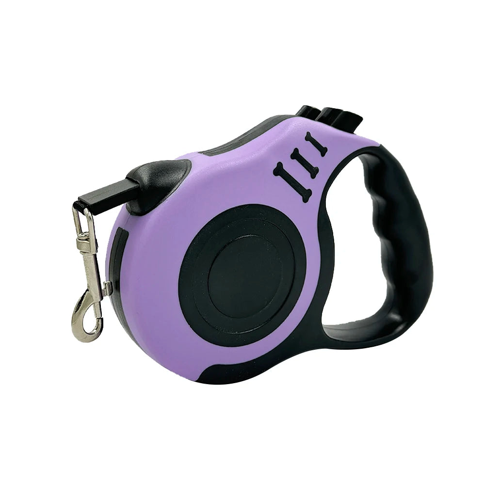 Dog Leash for Small Dogs Cat Automatic Retractable Durable Nylon Lead Puppy Outdoor Travel Walking Hiking Traction Rope 3m 5m