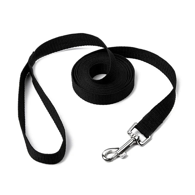1.5 1.8 3 6 10 15 20 30 50M Solid Dog Leash For Large Dogs Pet Puppy Walking Training Lead Rope Big Dog Nylon Rope Long Leashes