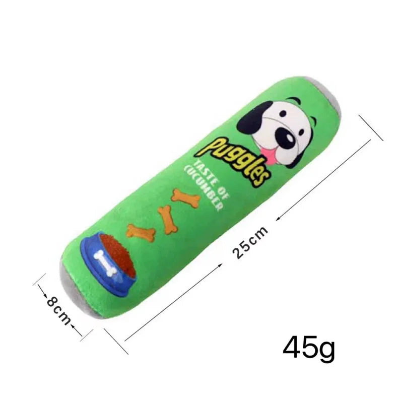 Durable Eco-friendly Squeaky Interactive Dog Chew Toys Beer Shaped Stylish Dog Plush Toys Wine Bottle Shaped Funny Dog Toys