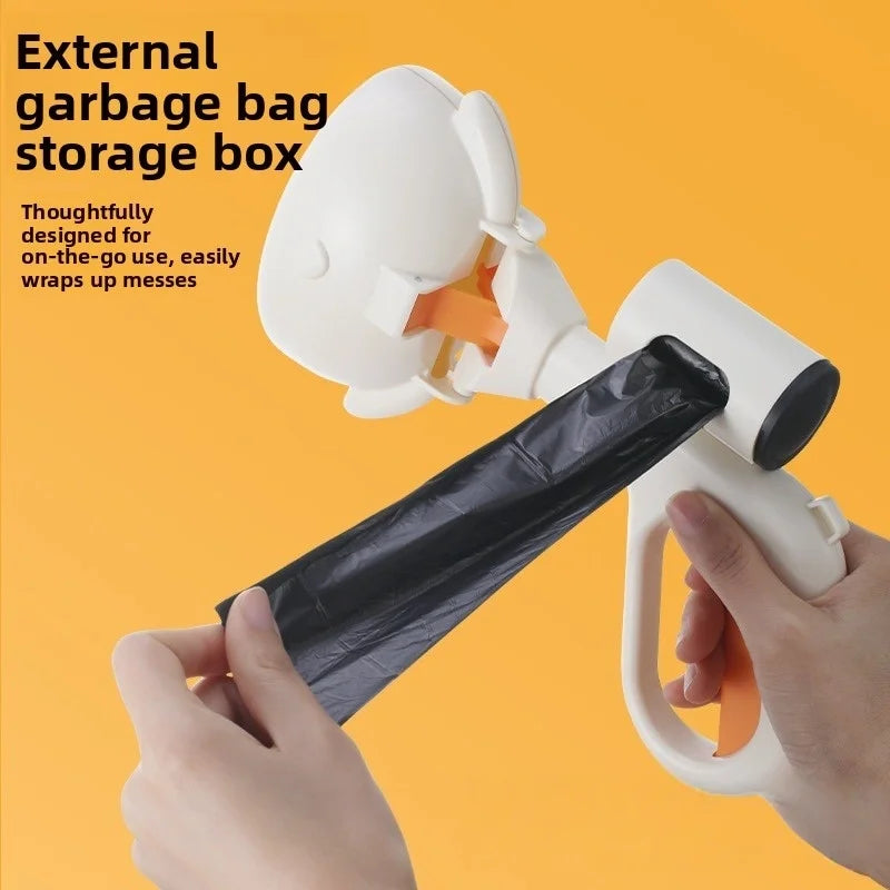 Portable Pet Poop Picker Dog Pooper Scooper Outdoor Walking Poop Shovel Waste Pick Picker Scoop Collect Puppy Cleaning Supplies