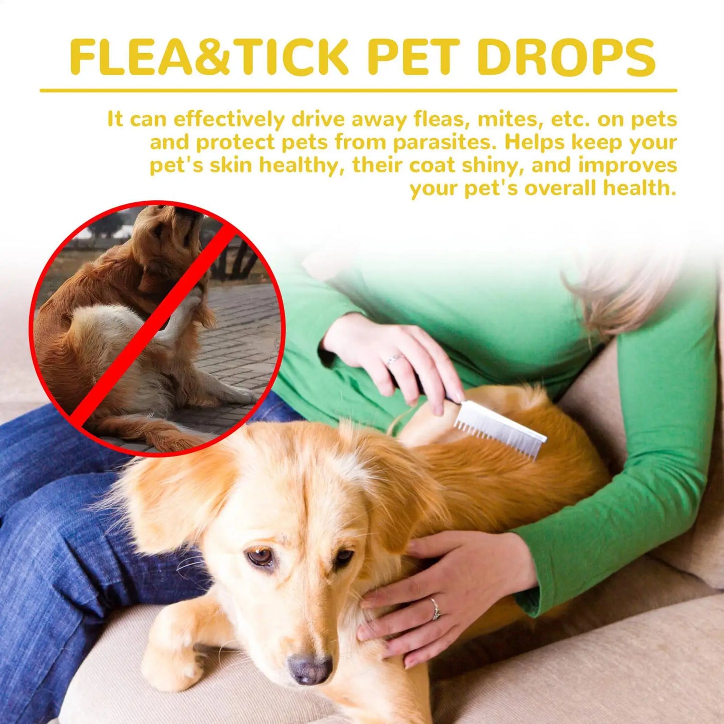 Cat Anti Flea Drops Flea Lice Remove Relieve Skin Itching External Insect Repellent Deworming Supplies Pet Tick Treatments Drops